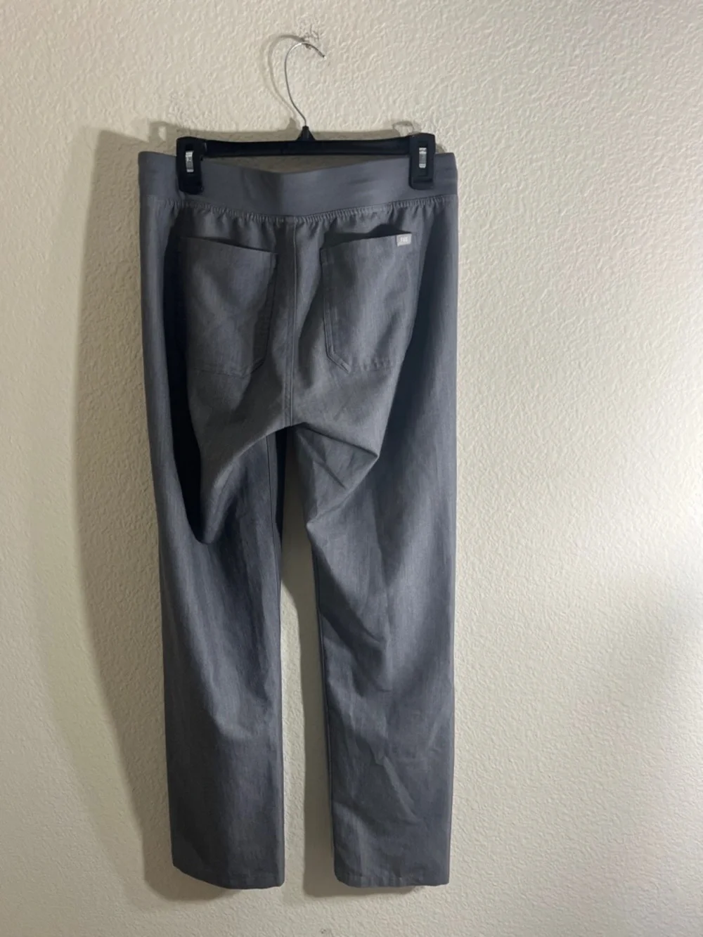 Figs Womens LivingstonBasic Scrub Pants Drawstring Graphite Gray Size XL